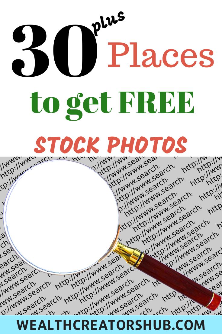 30 Sites to Get FREE Stock Photos